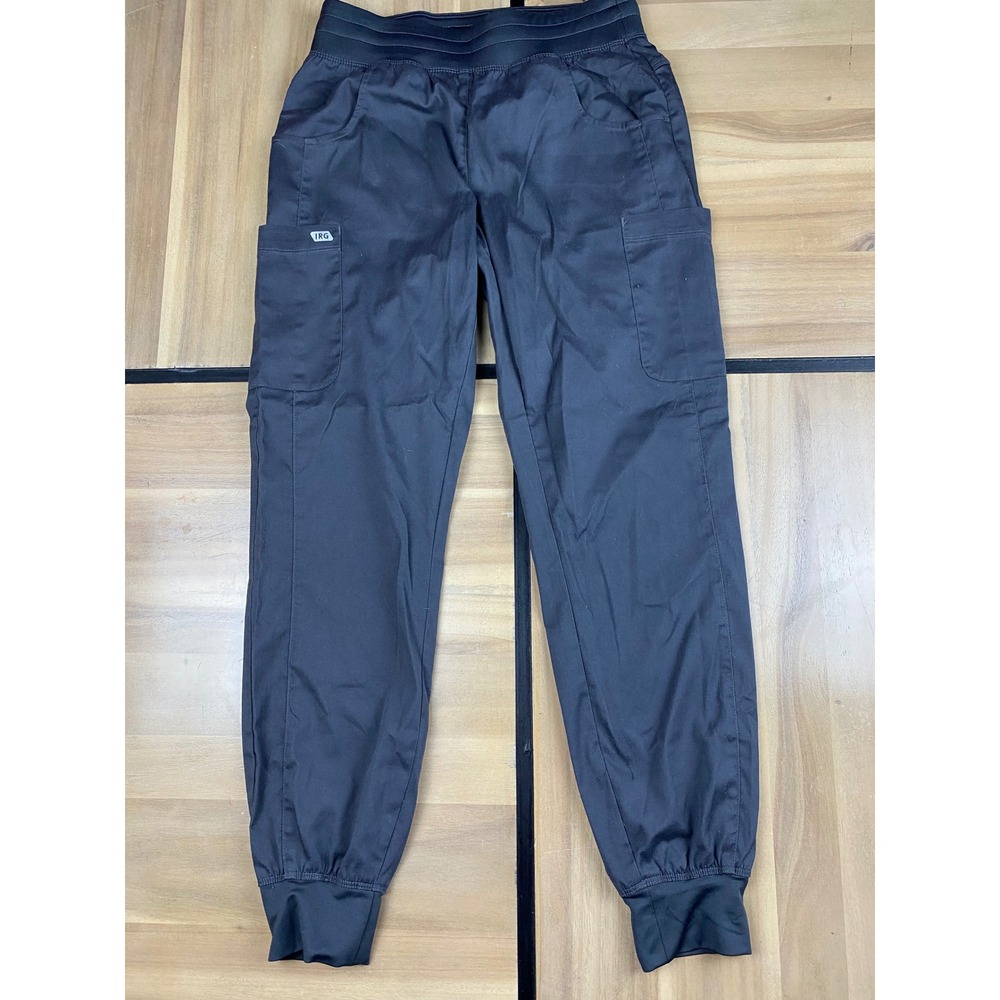 Irg Scrub Pants Jogger Style Comfort‎ Stretch Pockets Gray XS